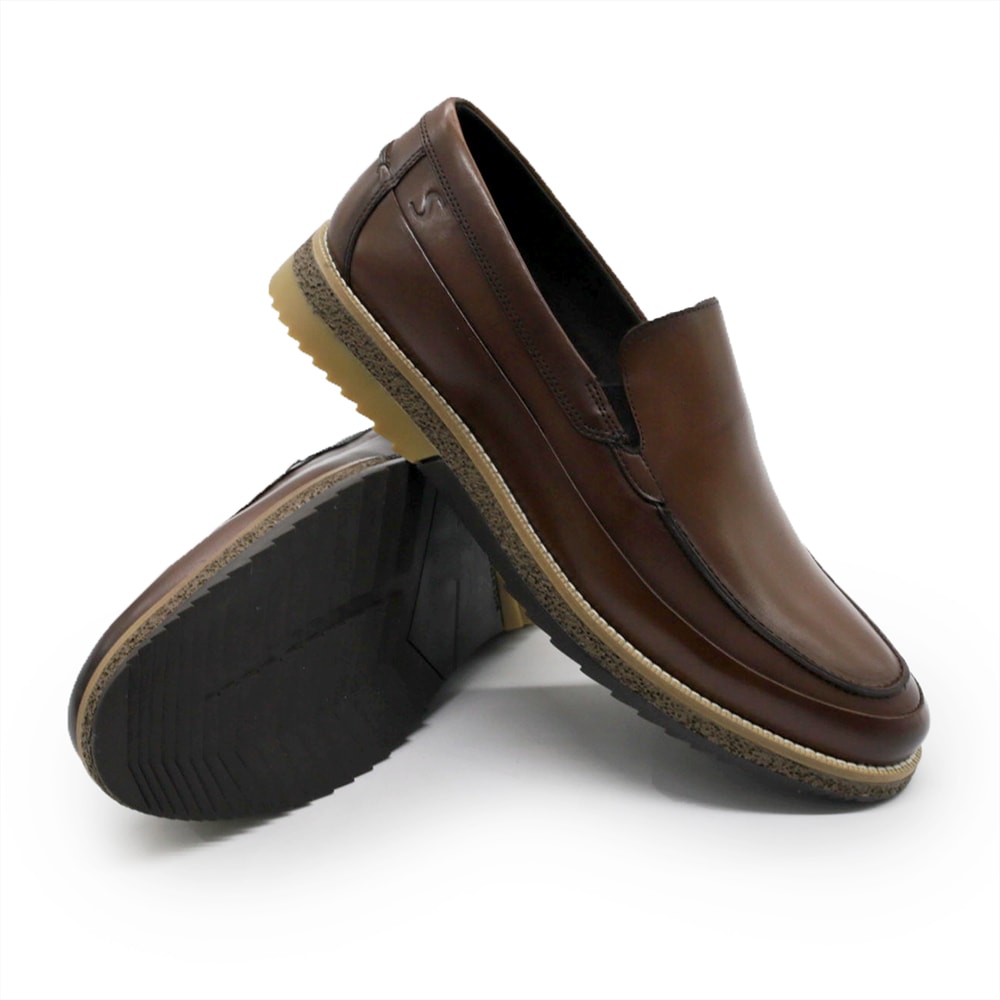 Mocassim Scatamachia Masculino Tabaco - 281269 - Anita Shoes
