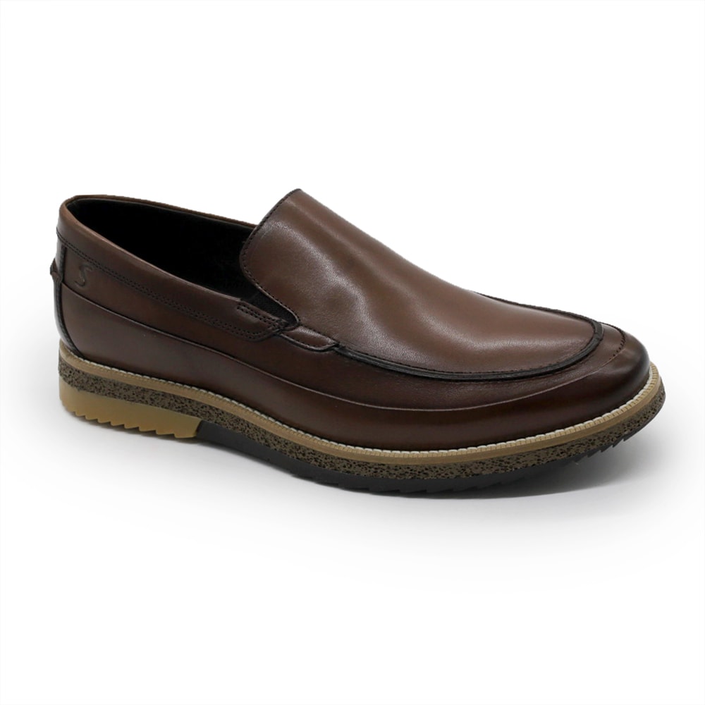 Mocassim Scatamachia Masculino Tabaco - 281269 - Anita Shoes
