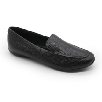 Mocassim Usaflex Feminino Preto - 281814