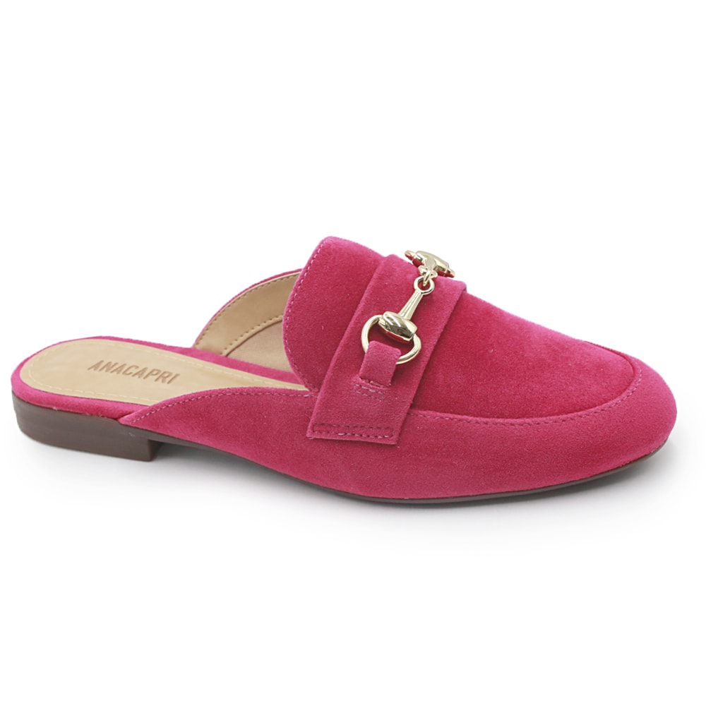 Mule Ana Capri Feminino Rouge - 239805 - Anita Shoes