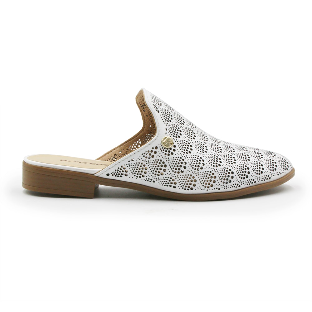 mule bottero branco