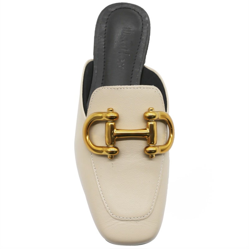 Mule Usaflex Feminino Vanilla - 280068