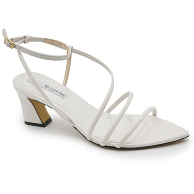 Sandalia Dumond Feminina Branco - 242276