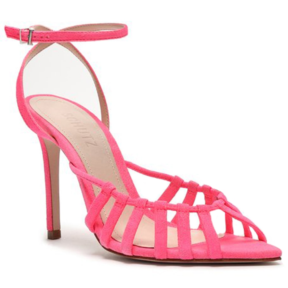 Sandália feminina salto fino amarração n°37 - R$ 95.50, cor Preto (de salto  medio) #38537, compre agora | Shafa