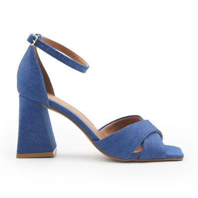 Sandalia Ferrette Feminina Jeans/Blue - 263807
