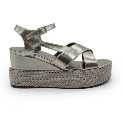 Sandalia Ferrette Feminina Pewter - 282795