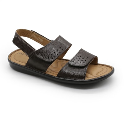 Sandalia Levecomfort Masculina Brown - 283600