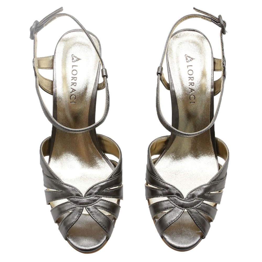Sandalia Lorraci Feminina Onix - 281872 - Anita Shoes