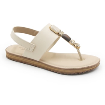 Sandalia Modare Feminina Creme - 271541