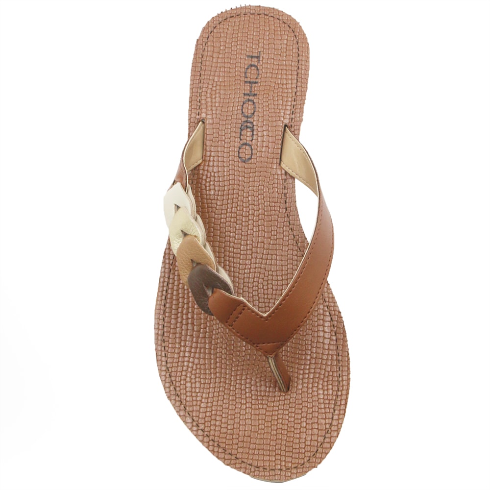 Sandalia Tchocco Feminina Whisky - 272484 - Anita Shoes