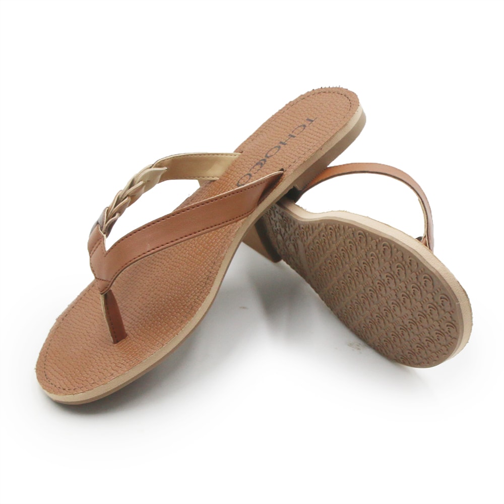 Sandalia Tchocco Feminina Whisky - 272484 - Anita Shoes