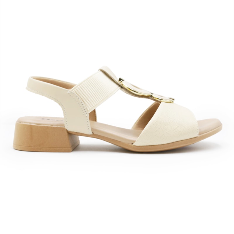 Sandalia Usaflex Feminina Vanilla - 279680