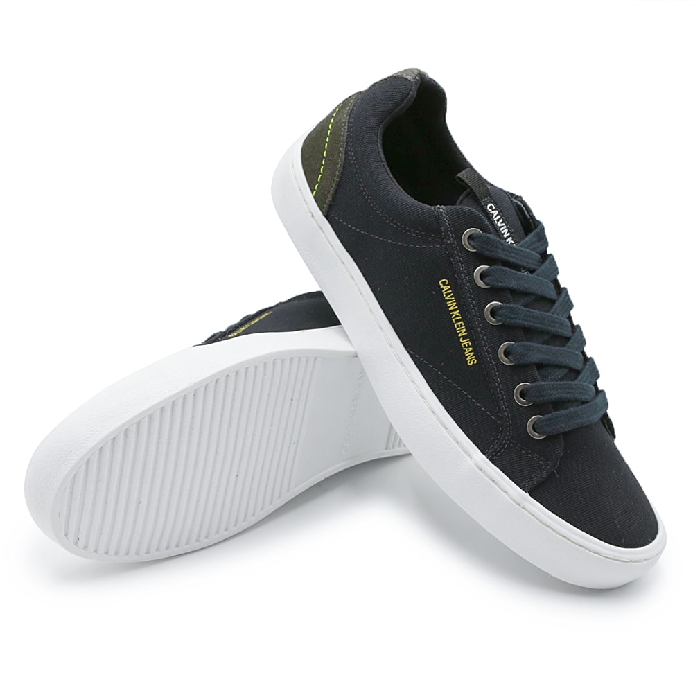 Sapatenis Calvin Klein Masculino Preto - 238207 - Anita Shoes