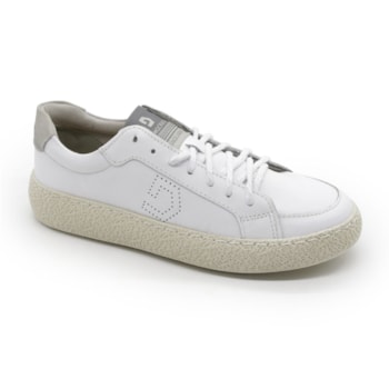 Sapatenis Democrata Bora Masculino Branco - 281361