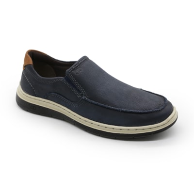 Sapatenis Democrata Leave Masculino Navy - 275621