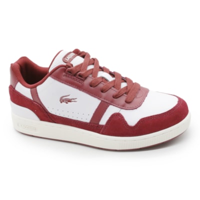 Sapatenis Lacoste Masculino Branco/Vermelho - 283327