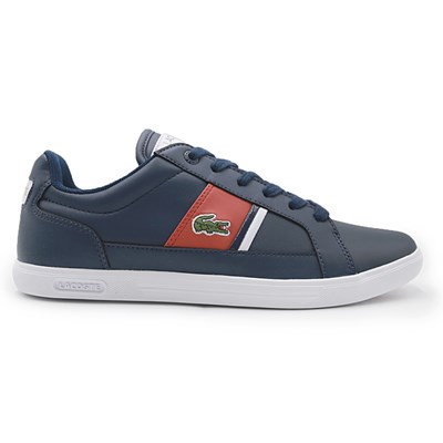 Sapatenis Lacoste Masculino Navy/Red - 241366