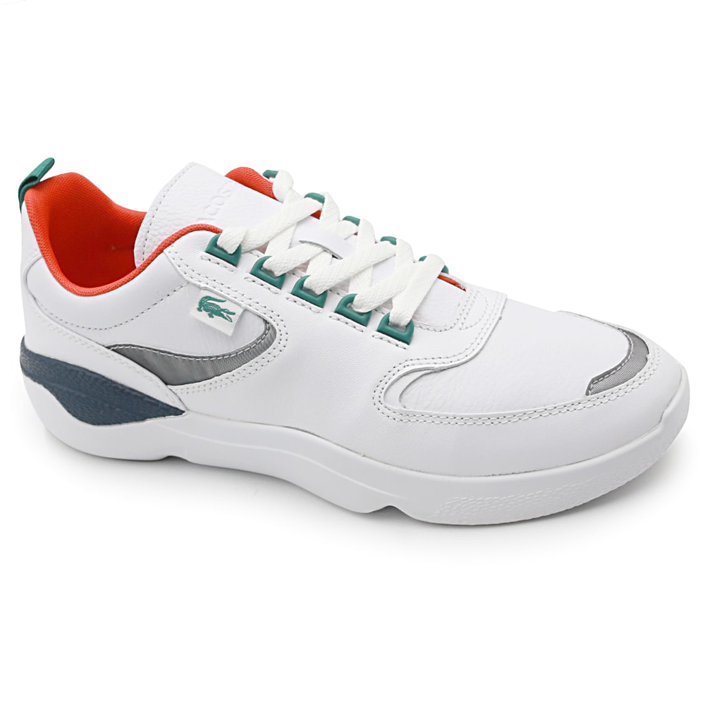 Sapatênis Masculino Lacoste White/Navy - 230551 - Anita Shoes