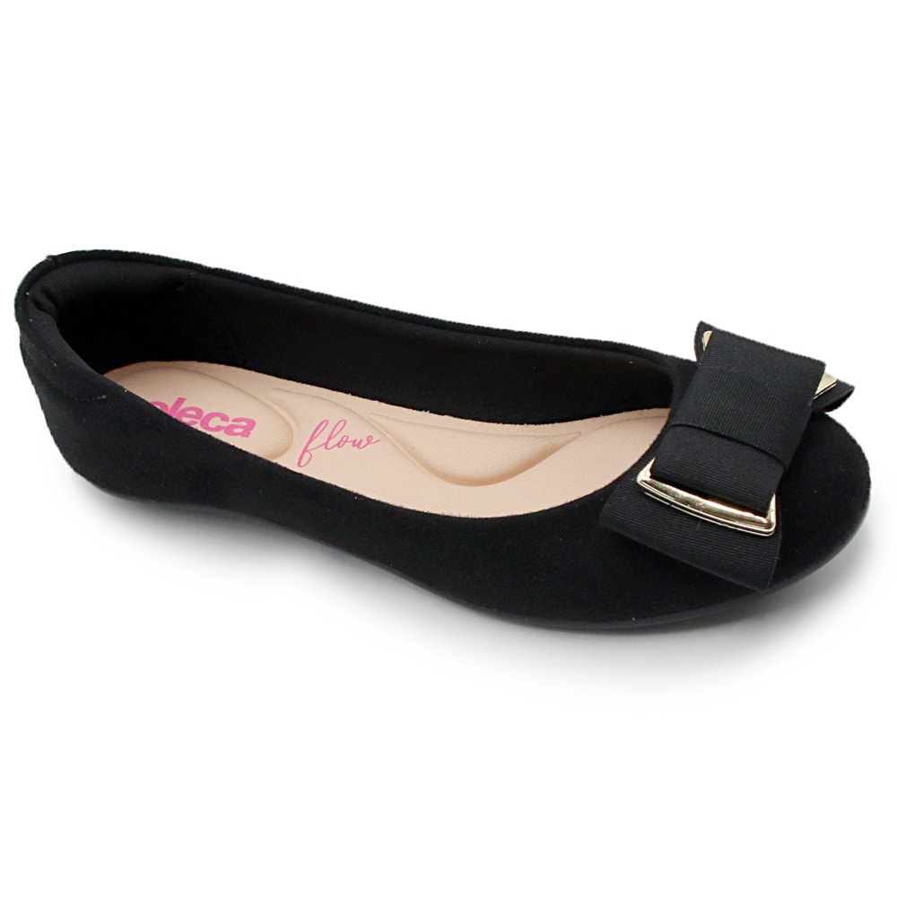Sapatilha Moleca Feminina Preto - 242033 - Anita Shoes