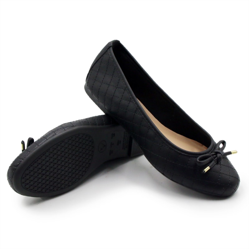 Sapatilha Via Uno Feminina Preto 243791 Anita Shoes