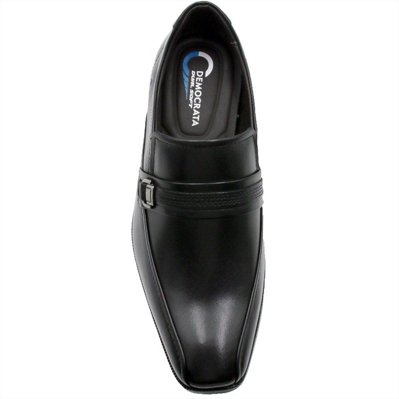 Sapato Democrata Dual Soft Dress Masculino Preto - 201238