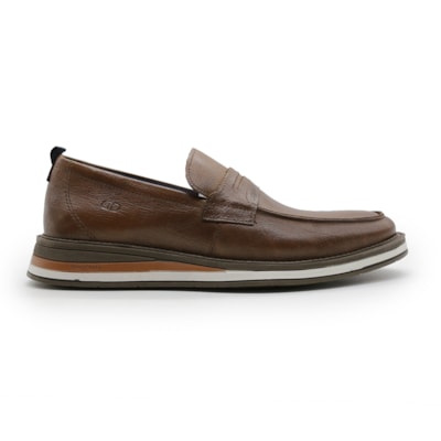 Sapato Democrata Type Masculino Conhaque - 269633