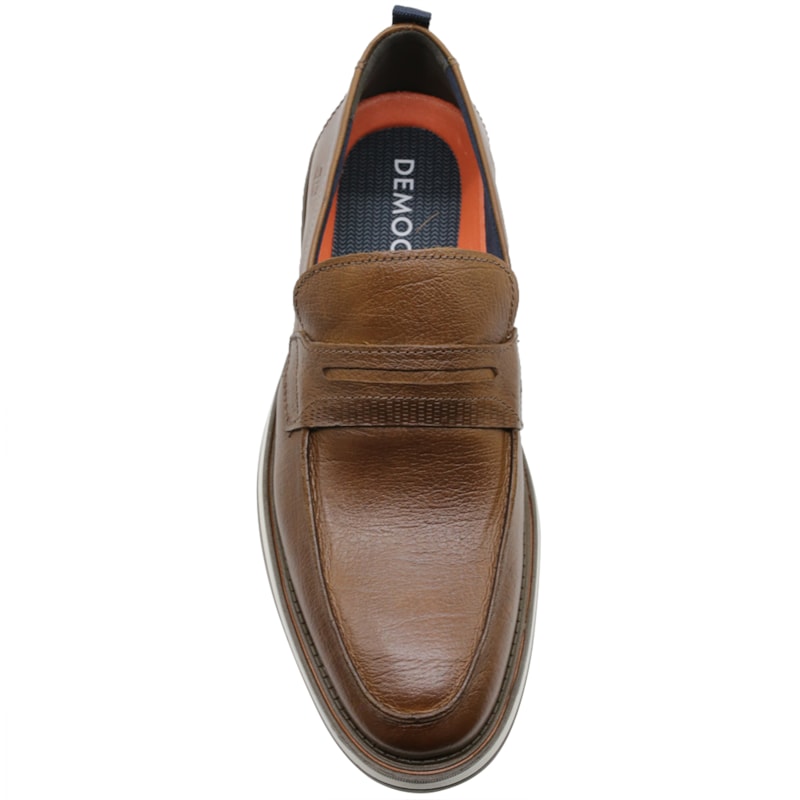 Sapato Democrata Type Masculino Conhaque - 269633