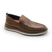 Sapato Democrata Type Masculino Conhaque - 269633