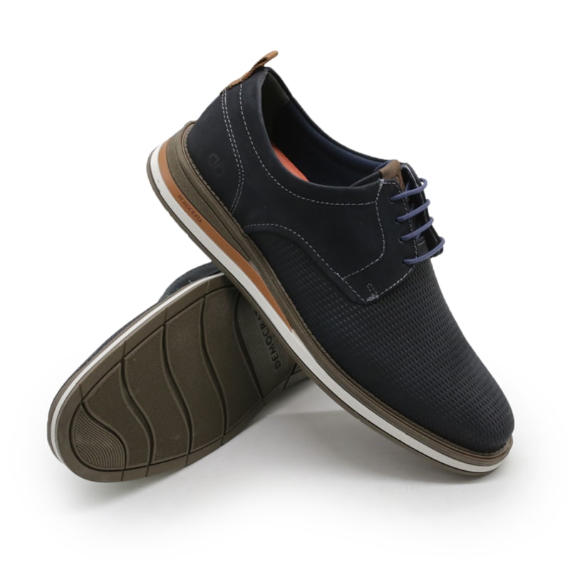 Sapato Democrata Type Masculino Navy - 269636