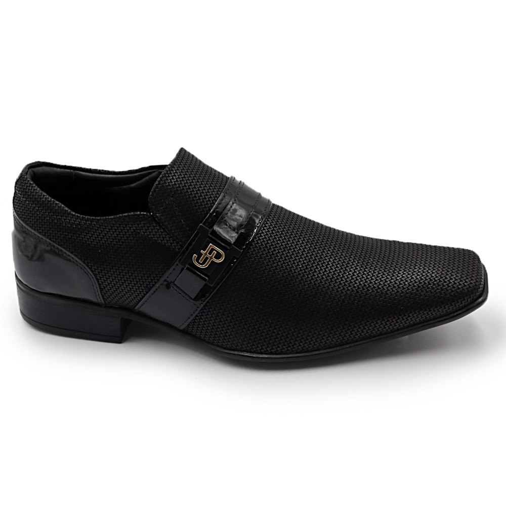 Sapato Masculino Jota Pe - Preto 13144-Preto | Omar Calçados