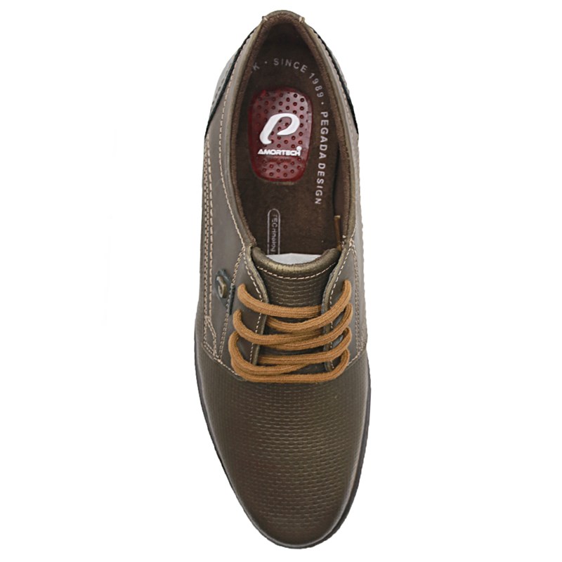 Sapato Pegada Masculino Cravo/Preto - 246528