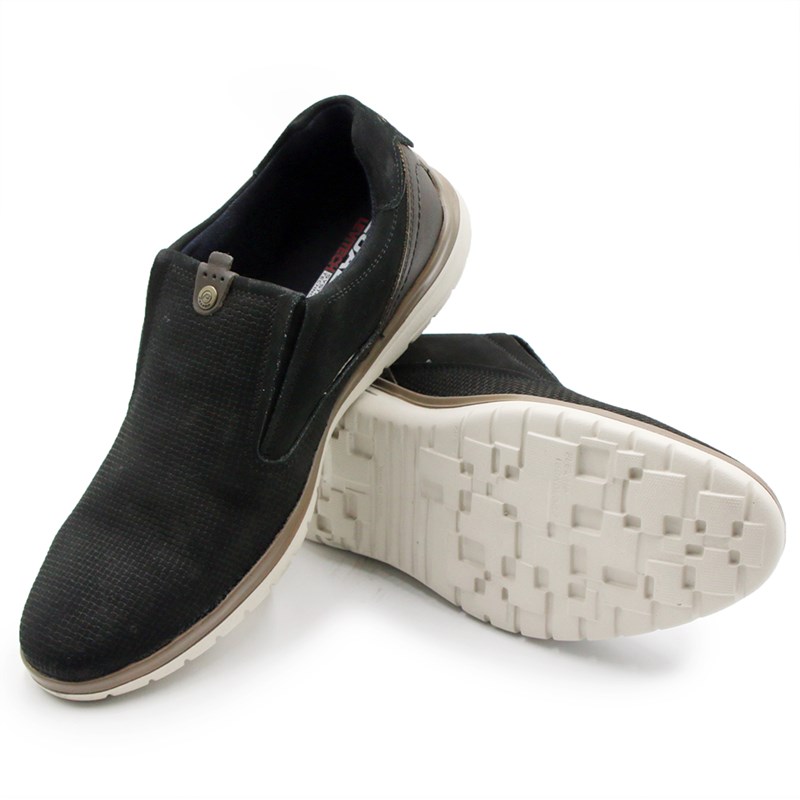 Sapato Pegada Masculino Preto/Cravo - 235268