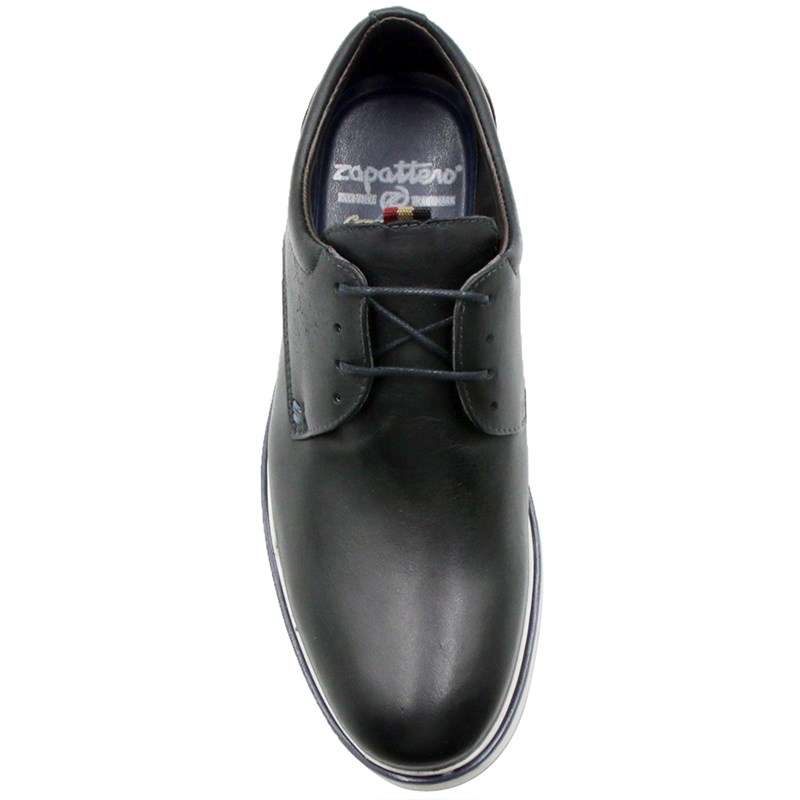 Sapato Zapattero Masculino Preto/Brown - 243406