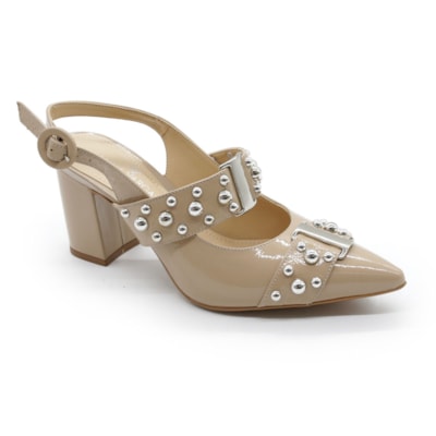 Scarpin Anna Vargas Feminino Nude - 281925