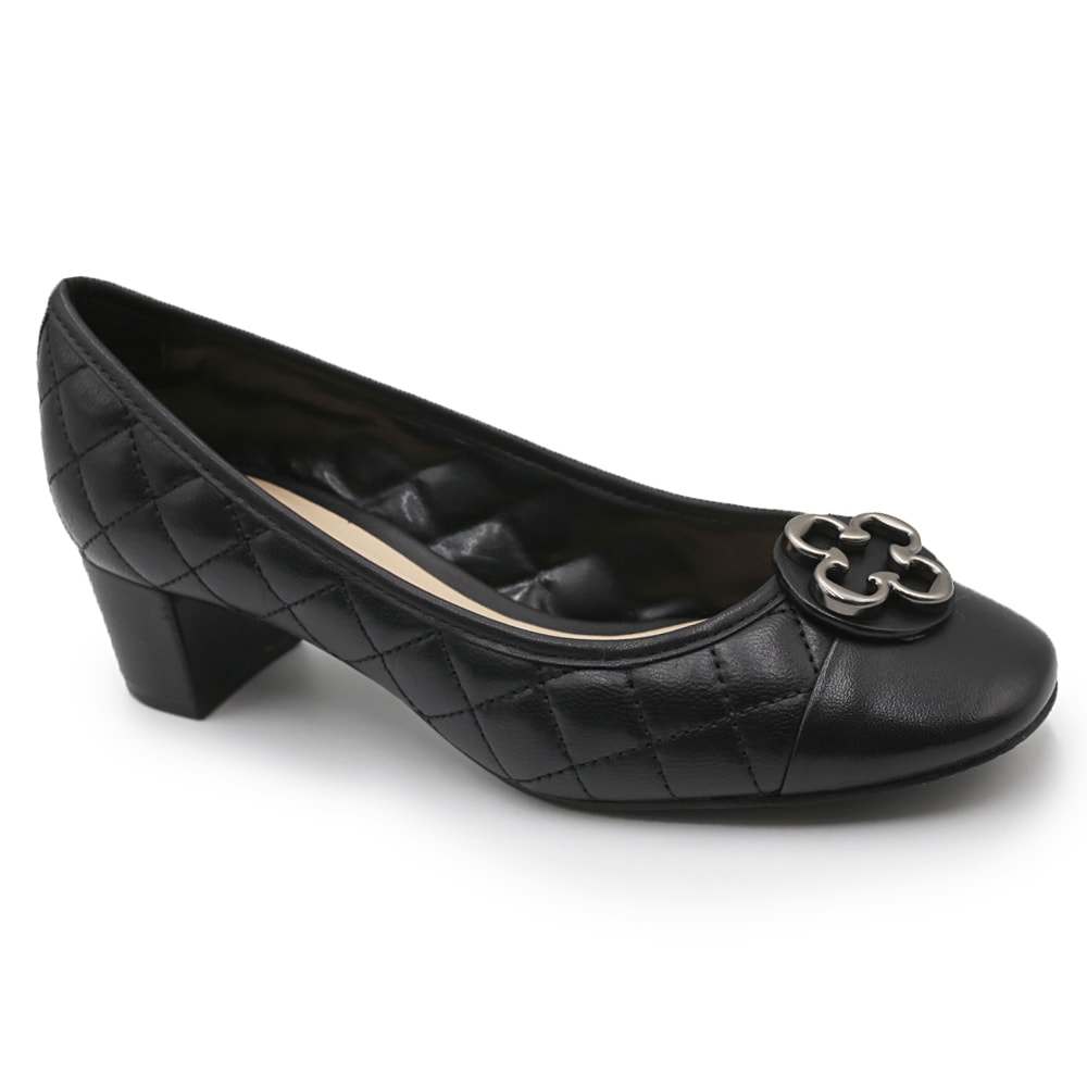 Scarpin Capodarte Feminino Preto - 244314 - Anita Shoes