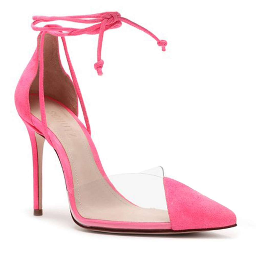 scarpin schutz rosa