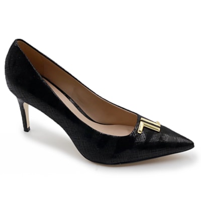 Scarpin Luz Da Lua Preto - 252739