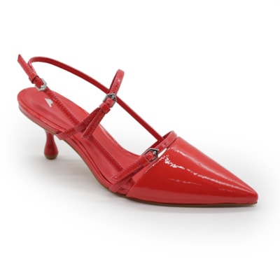 Slingback Carrano Feminino Vermelho - 283427