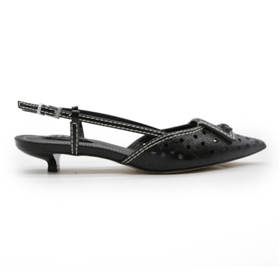 Slingback Werner Feminino Preto - 282765