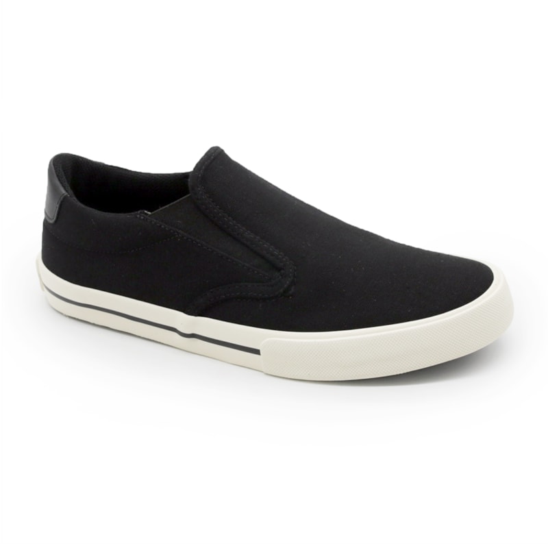 Slip On Aramis Masculino Preto - 264610