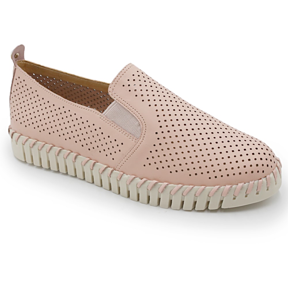 slip on bottero rosa