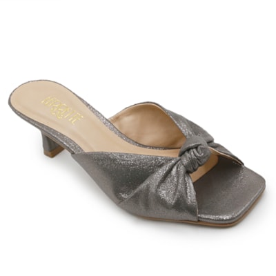 Tamanco Feminino Ferrete Pewter - 233179