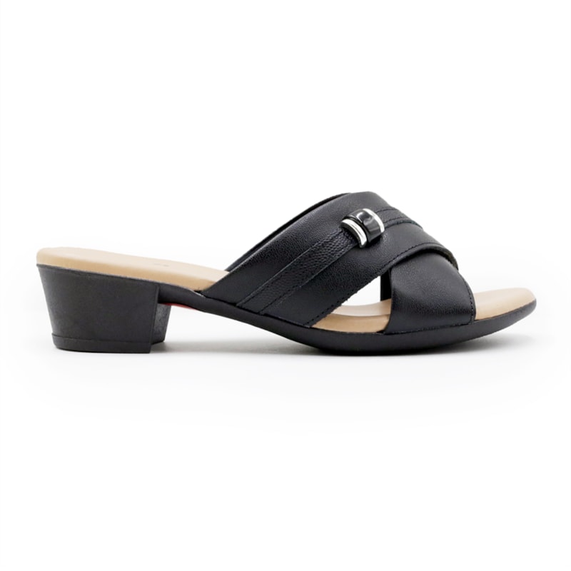 Tamanco Usaflex Feminino Preto - 279686