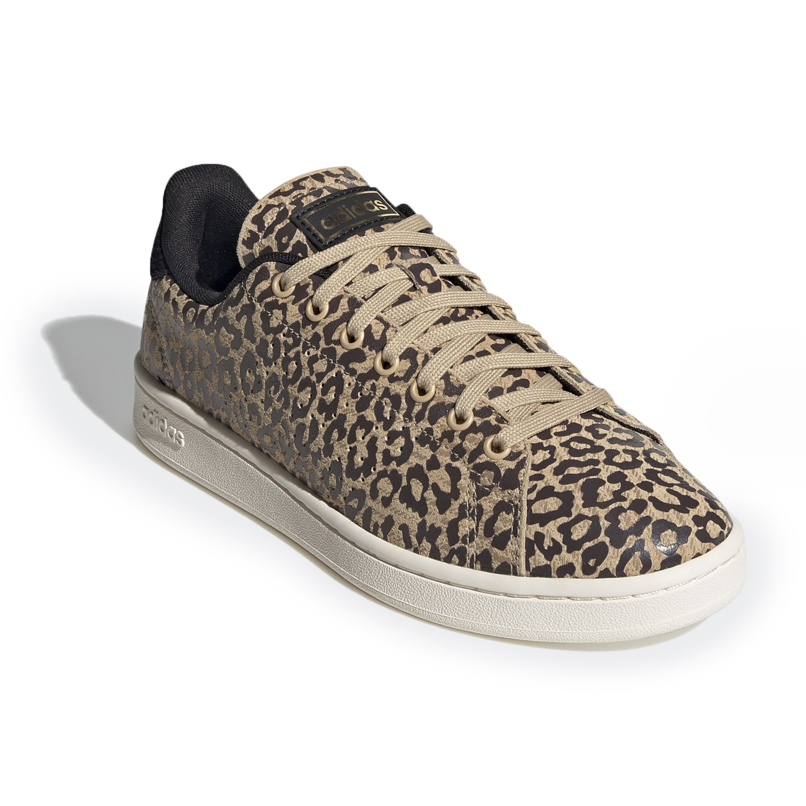 tênis infantil adidas advantage leopard