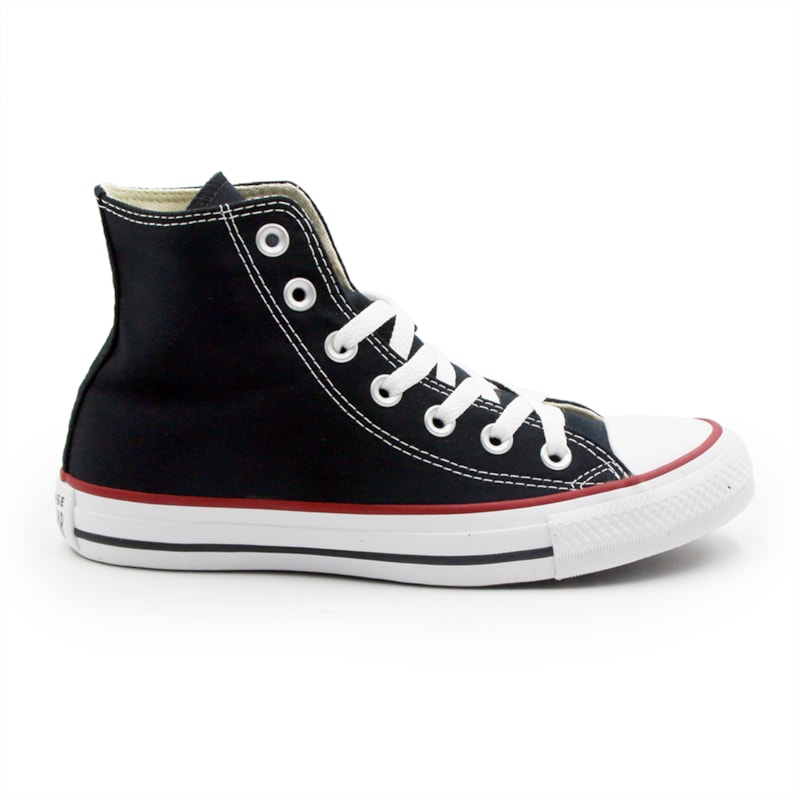 Tenis All Star Botinha Masculino Preto/Vermelho - 192770