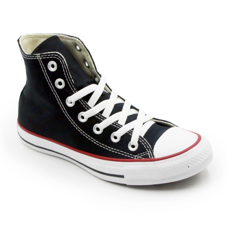 Tenis All Star Botinha Masculino Preto/Vermelho - 192770