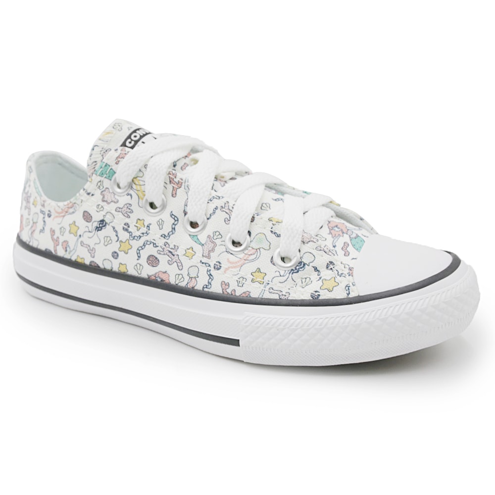 Tenis All Star Branco/Azul - 268496 - Anita Shoes