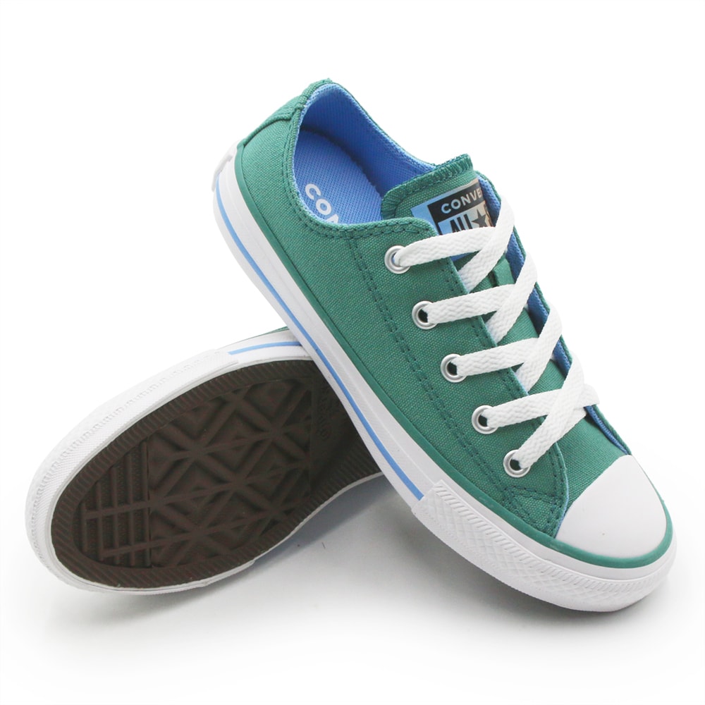 All star best sale infantil verde