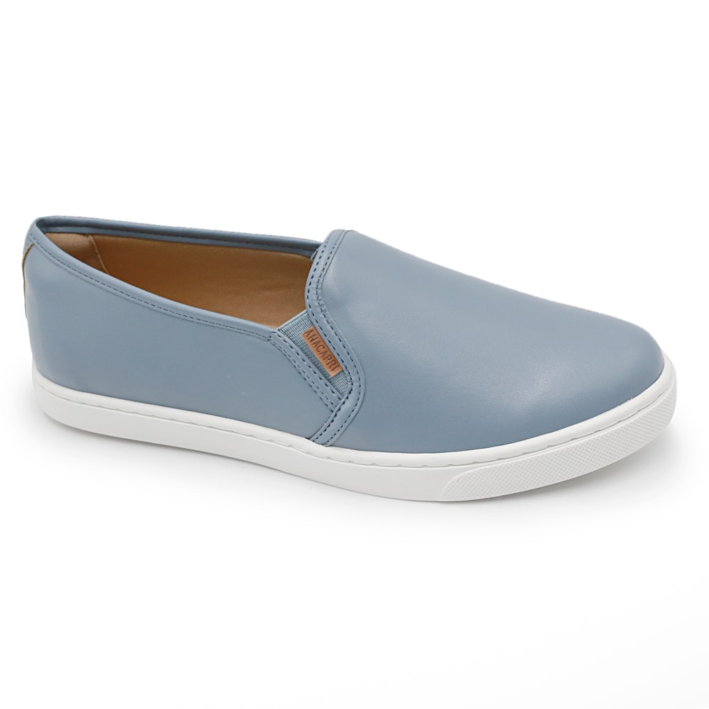 Tenis Ana Capri Jeans/Concreto - 240690 