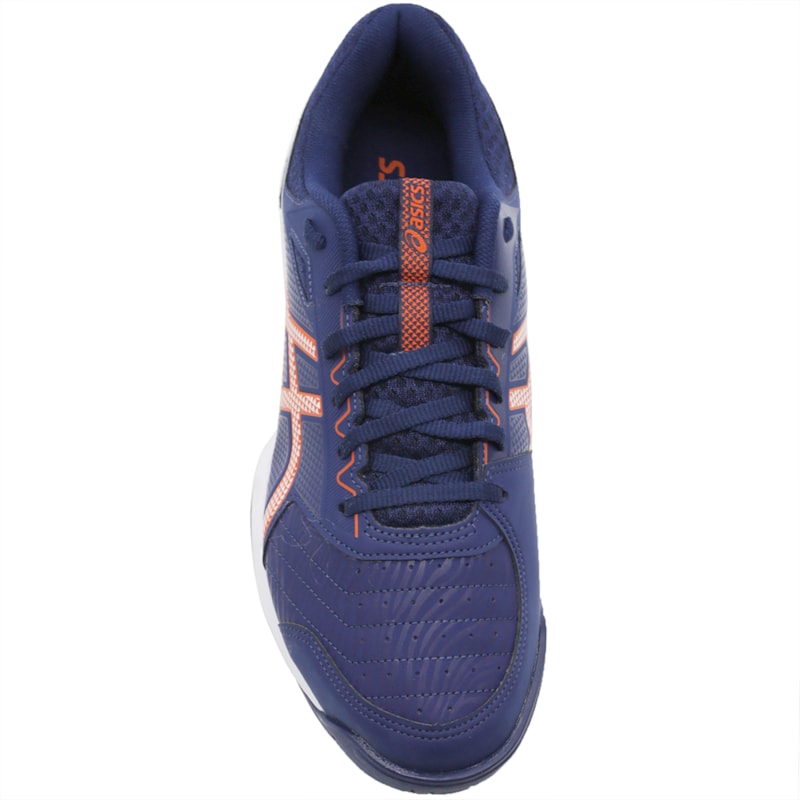 Tenis Asics Gel Backhand Masculino Azul/Laranja - 281243